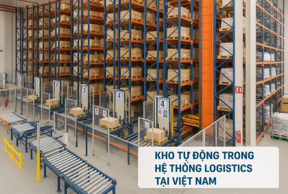 Kho tự động trong hệ thống logistics