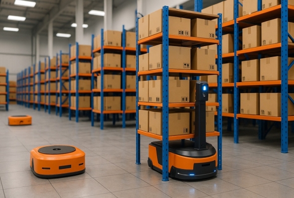 Robot Trong Kho Tự Động