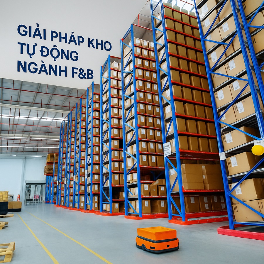 kho tự động dành cho ngành F&B