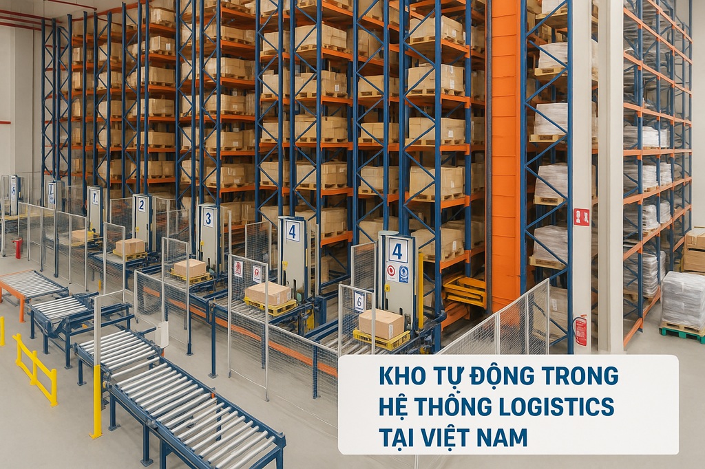 kho tự động trong hệ thống logictics